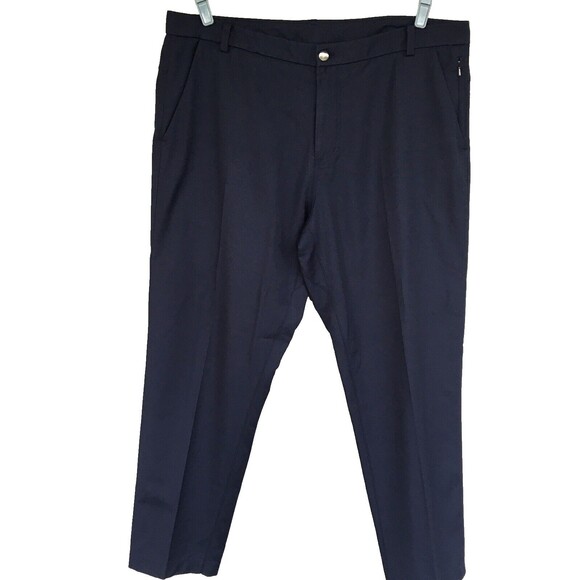 Lululemon Commission Pants 38 X30 Warpstreme Performance Chino Preppy Golf Blue - Picture 2 of 16